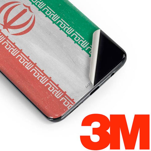 Iran Flag Distressed Galaxy S10 Plus Skin